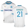 Camiseta de fútbol Olympique de Marseille RONGIER 21 Primera Equipación 23-24 - Hombre